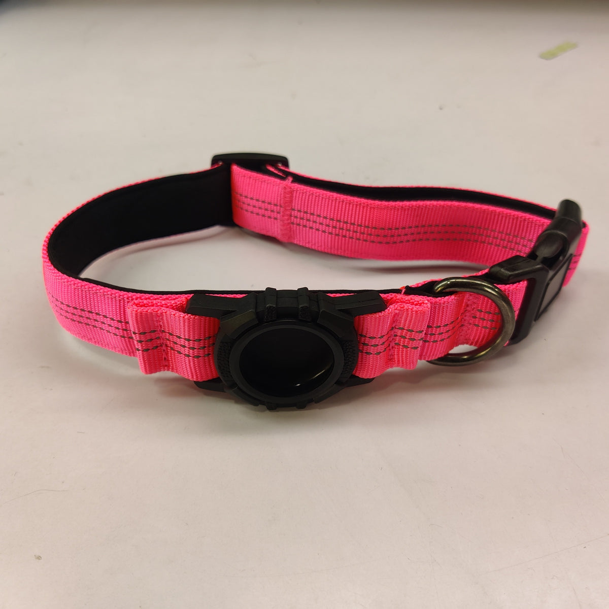 Reflective AirTag-Compatible Dog Collar