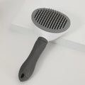 One-Click Self-Cleaning Grooming Brush