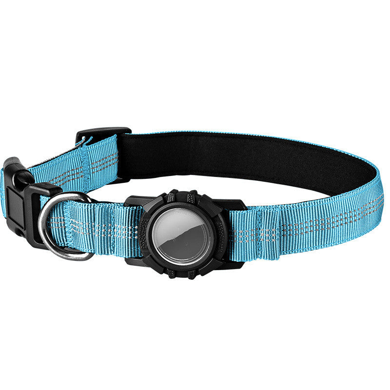 Reflective AirTag-Compatible Dog Collar