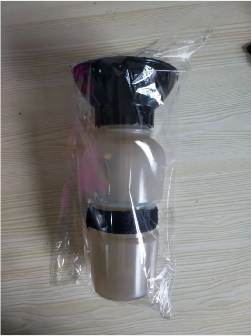 Portable 2-in-1 Pet Water Bottle, 500ml