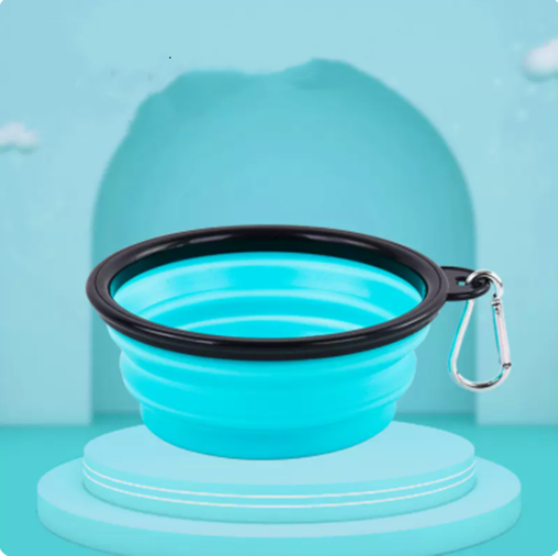 Collapsible Silicone Travel Pet Bowl