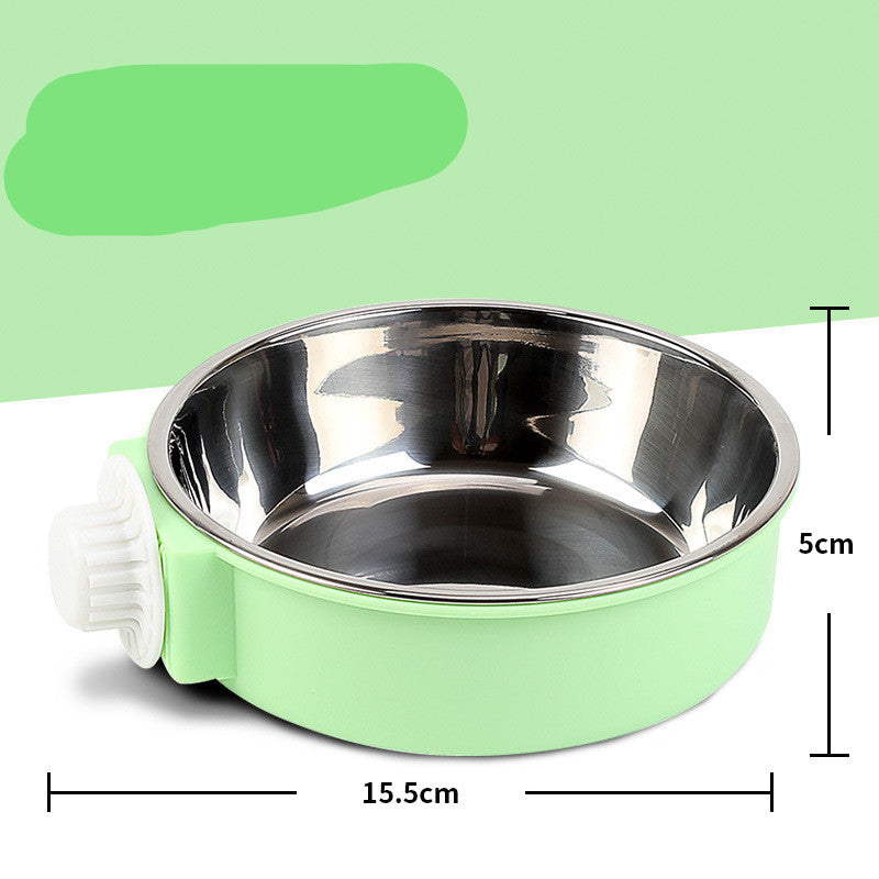 Hanging Anti-Tip Cat and Dog Food Bowl