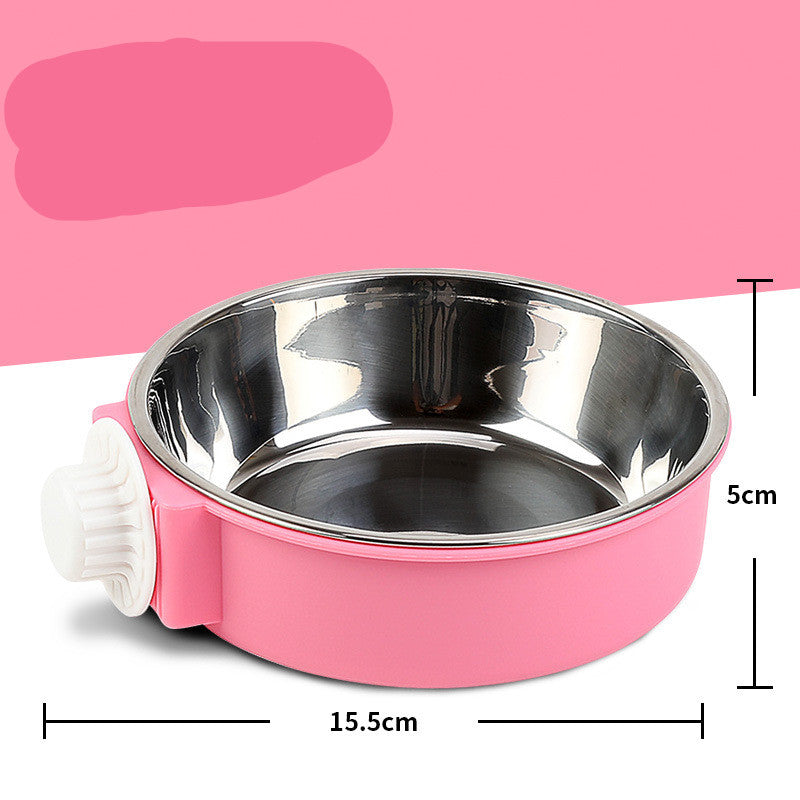 Hanging Anti-Tip Cat and Dog Food Bowl