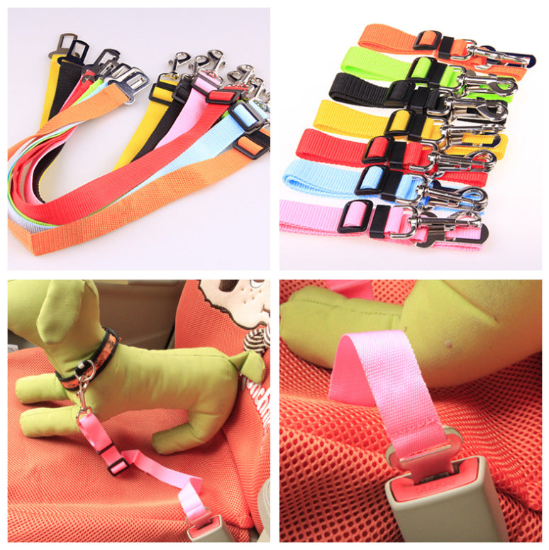 Adjustable Dog Car Seat Belt Restraint