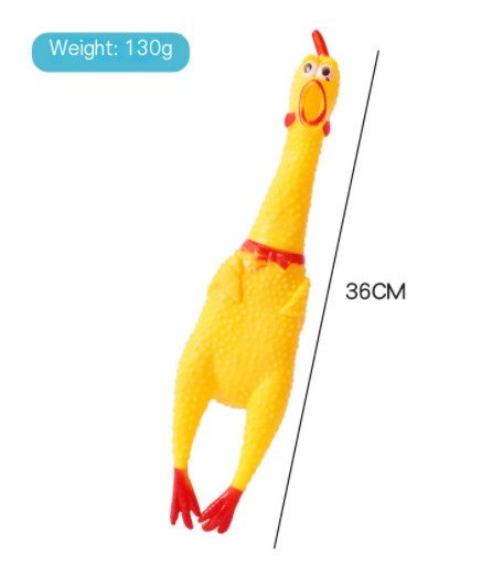 Chirpy Chick Squeaky Dog Toy