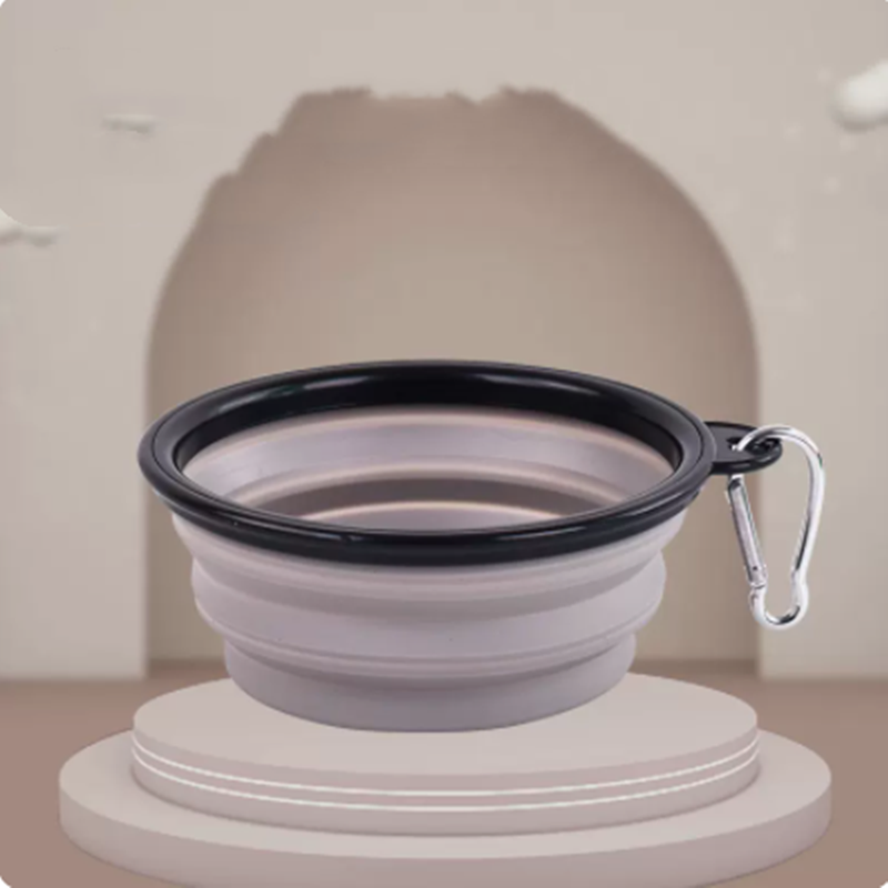 Collapsible Silicone Travel Pet Bowl