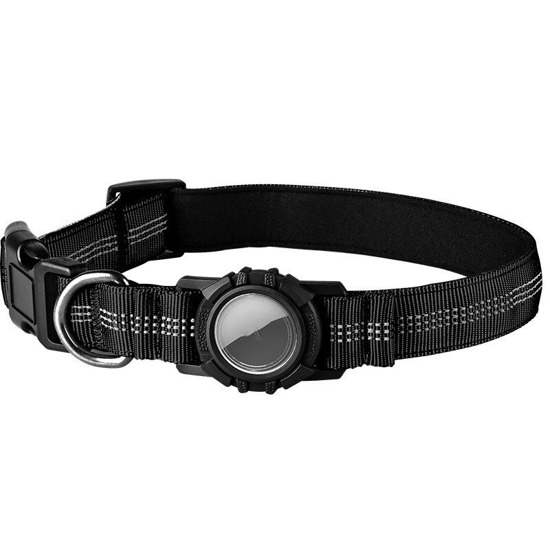 Reflective AirTag-Compatible Dog Collar