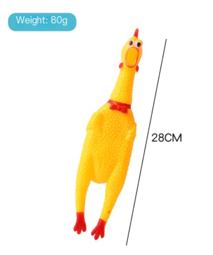 Chirpy Chick Squeaky Dog Toy