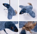Interactive Flapping Plush Cat Toy