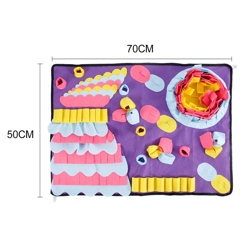 Dog Snuffle Mat for Enrichment & Slow Feeding