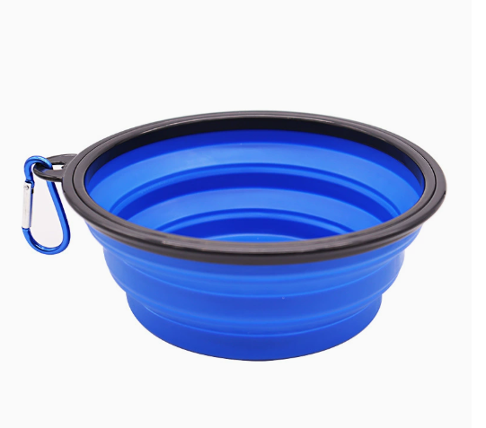 Collapsible Silicone Travel Pet Bowl