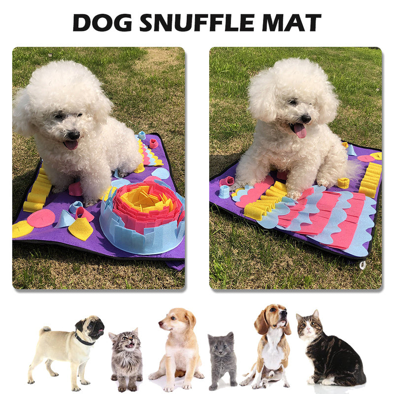 Dog Snuffle Mat for Enrichment & Slow Feeding