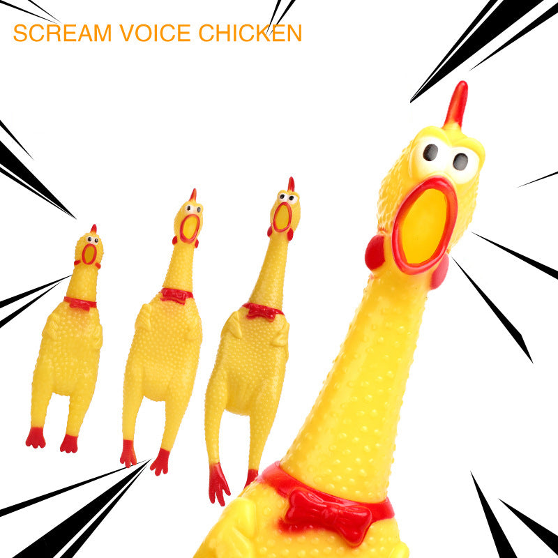 Chirpy Chick Squeaky Dog Toy