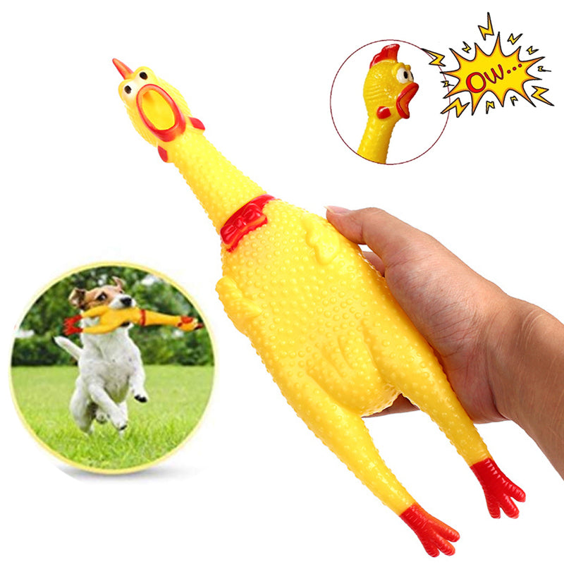 Chirpy Chick Squeaky Dog Toy