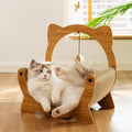C-Shape Cardboard Cat Scratcher Couch