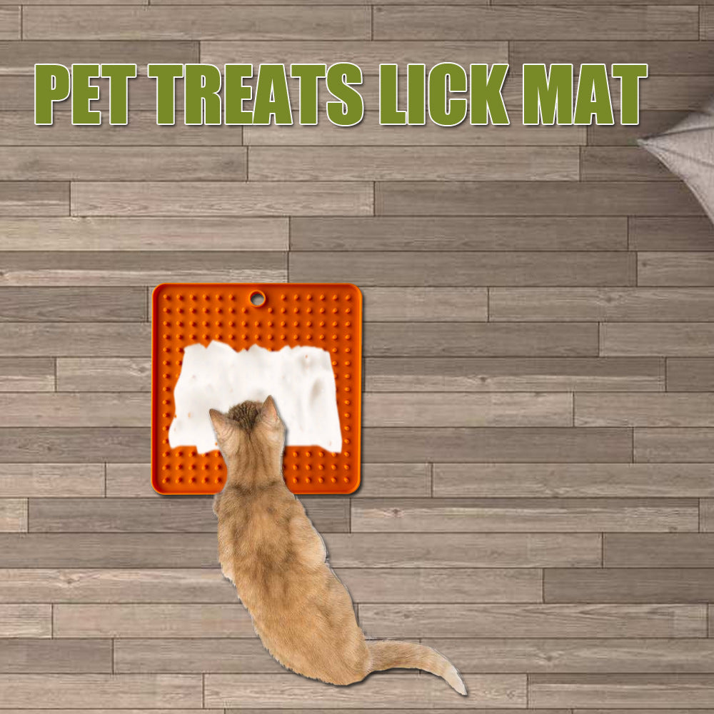 Silicone Pet Lick Mat & Slow Feeder