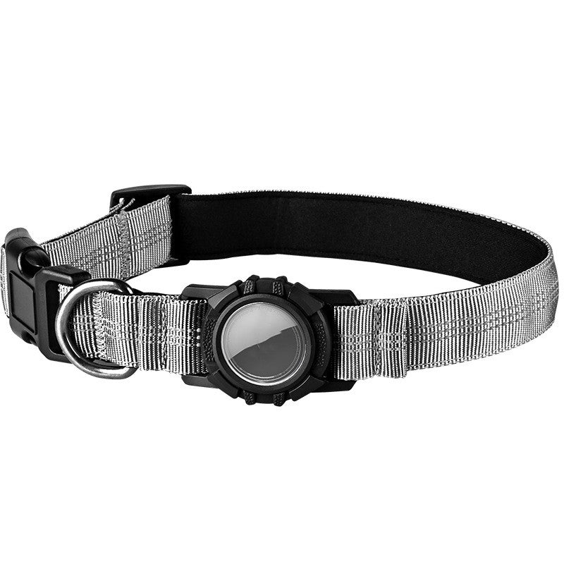 Reflective AirTag-Compatible Dog Collar