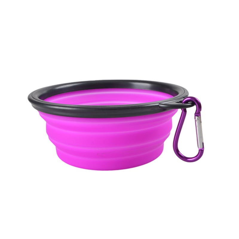Collapsible Silicone Travel Pet Bowl