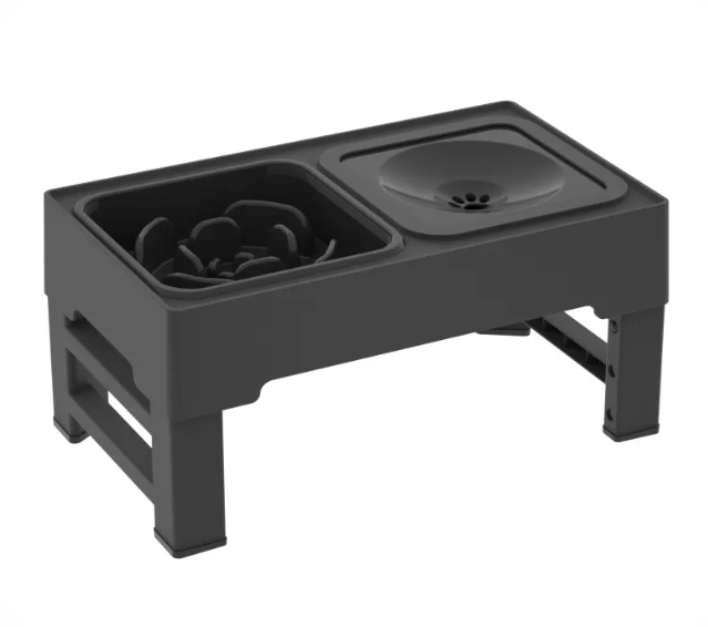 Adjustable Height Dog Feeding Bowls