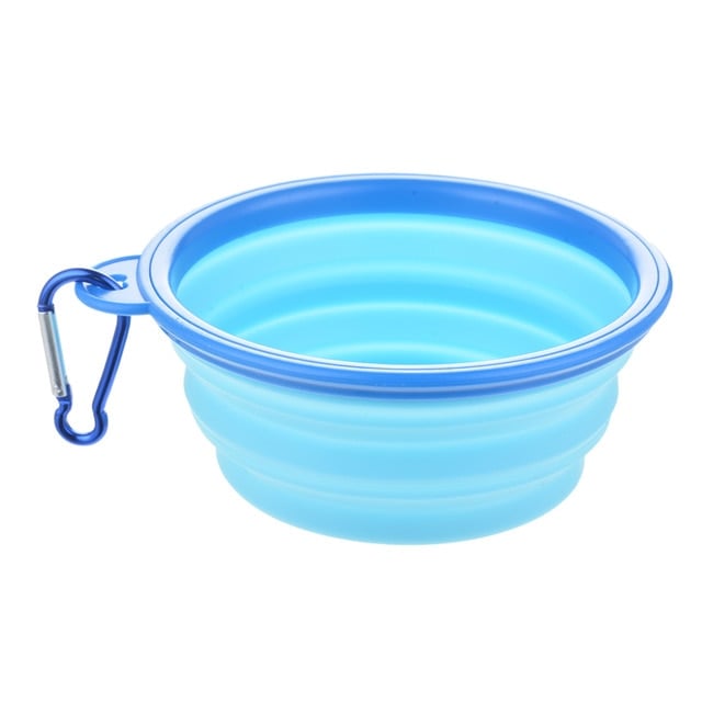 Collapsible Silicone Travel Pet Bowl