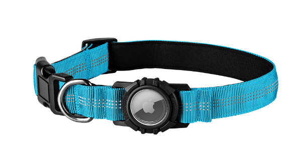 Reflective AirTag-Compatible Dog Collar