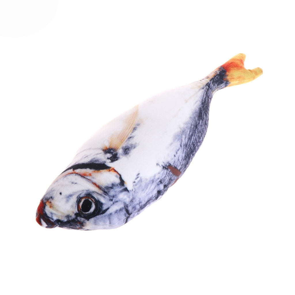 Fish-Shaped Cat Play Toy