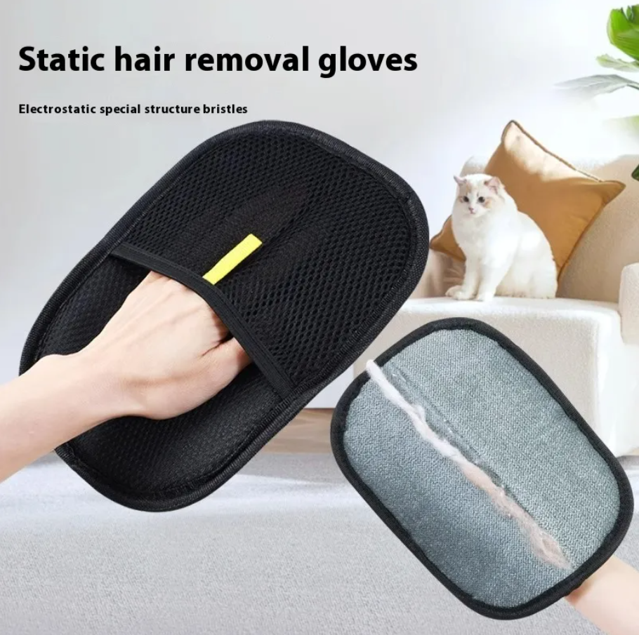 Dual-Sided Pet Grooming & Hair Remover Glove