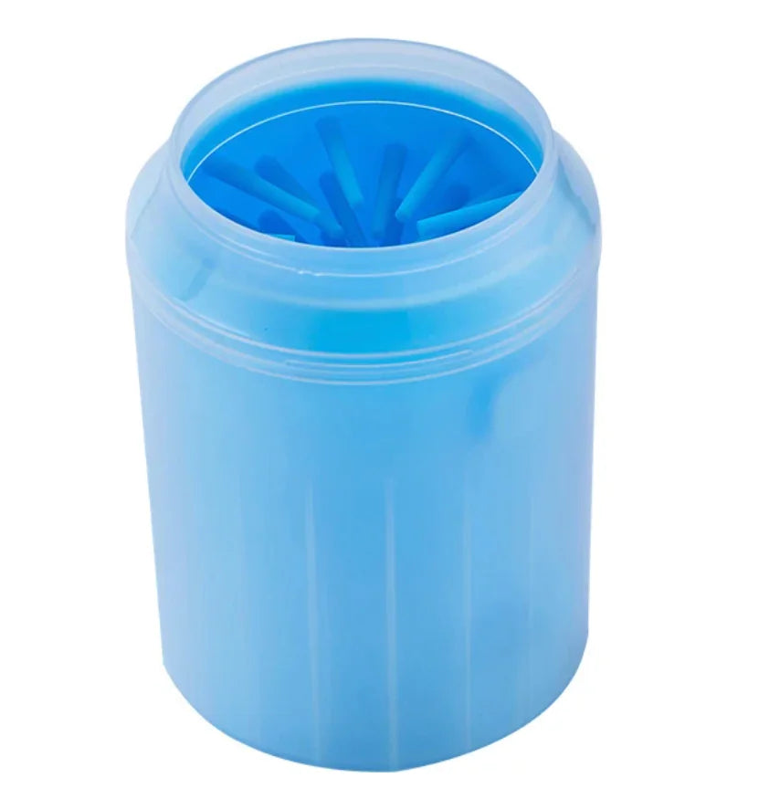 Soft silicone dog paw cleaner cup